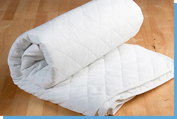 新品のようにふっくらした仕上がり
